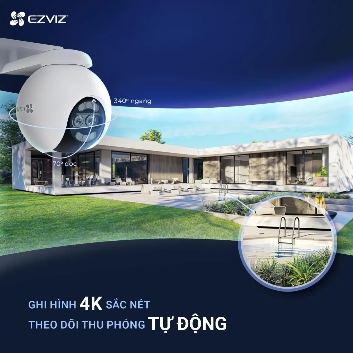 Camera Ezviz giám sát trẻ nhỏ, người già